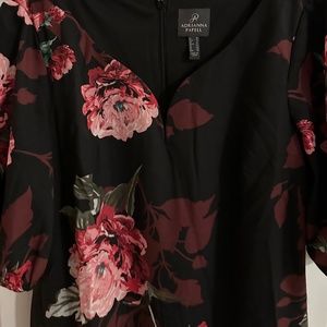 Adrianna Papell floral dress